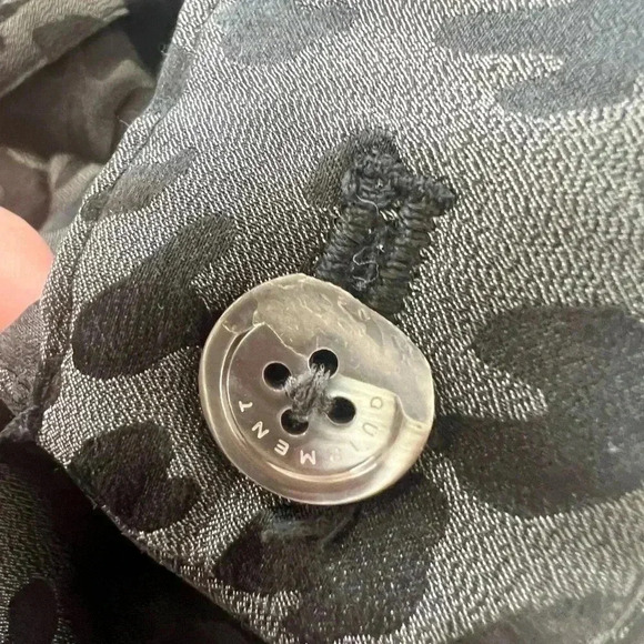 Equipment Femme Arwen Silk Wide Leg Gray Leopard PrintTrousers Size 2 - Picture 11 of 11